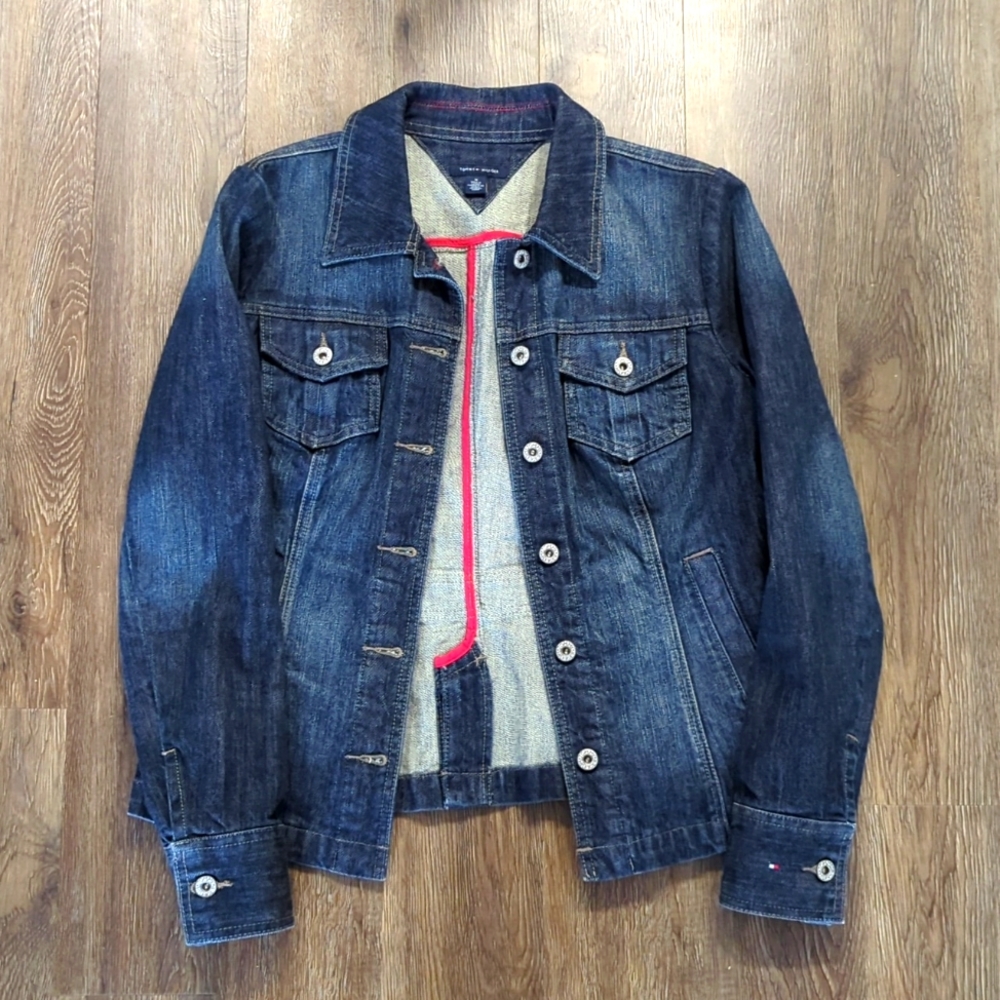 Tommy Hilfiger Flared Denim Jacket